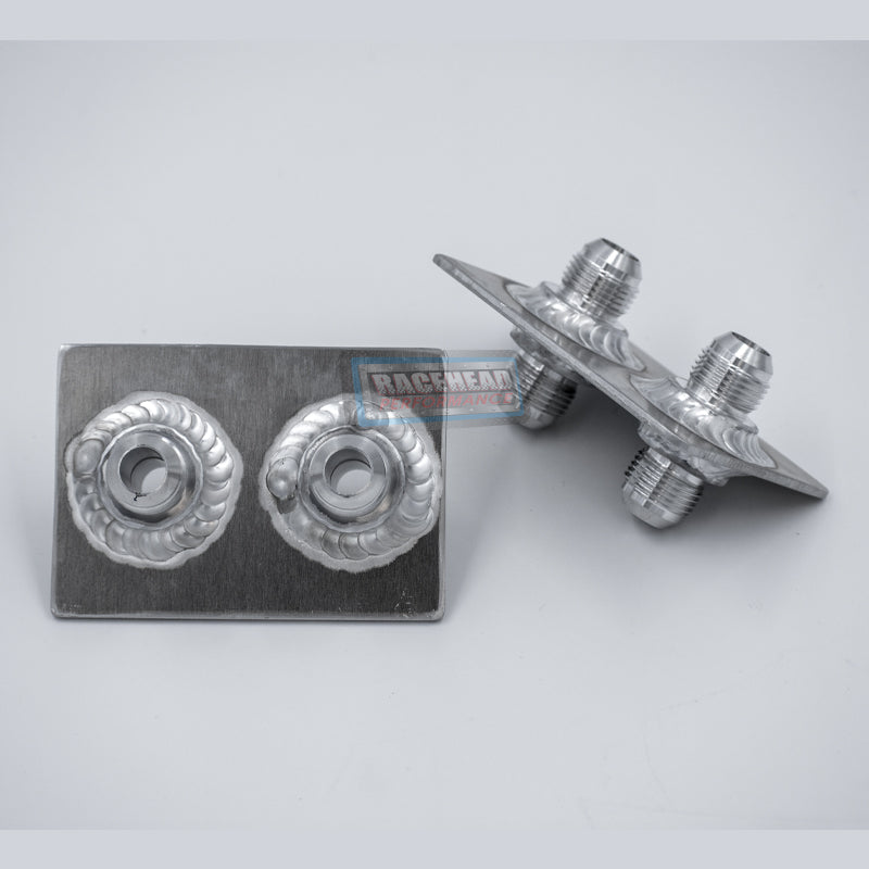 RHP Universal -10an Bulkhead Fitting Plate – Racehead Performance